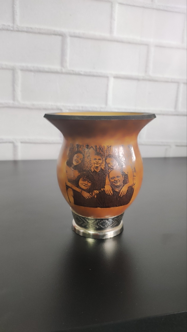 Cuia chimarrão porongo - com foto - Imagem 2