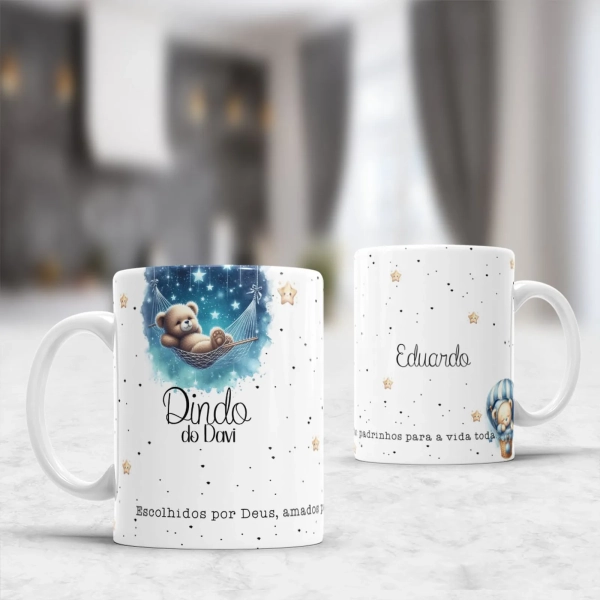 Caneca Personalizada| Padrinhos | Padrinhos para a vida toda #2